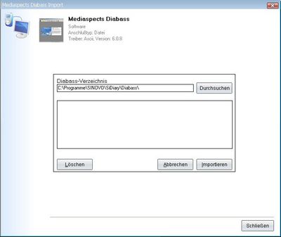 Datenbernahme von Mediaspects Diabass ins Diabetes-Tagebuch