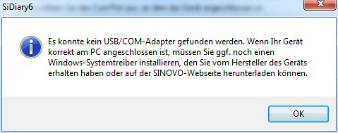Systemtreiber nicht gefunden